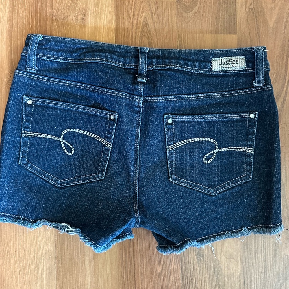 Justice sparkle sequin bling shorts 16R - Picture 2 of 4